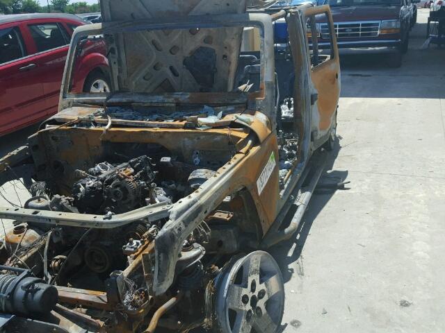 1J4GA39167L122809 - 2007 JEEP WRANGLER X BURN photo 10