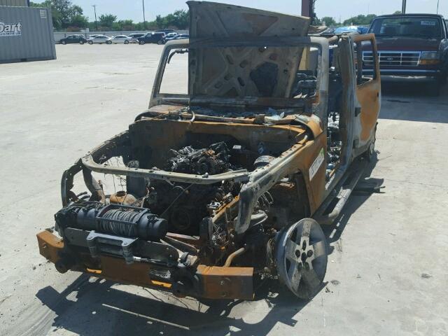 1J4GA39167L122809 - 2007 JEEP WRANGLER X BURN photo 2