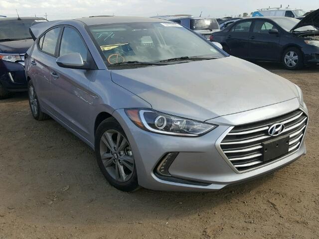 5NPD84LF2HH099047 - 2017 HYUNDAI ELANTRA SE SILVER photo 1