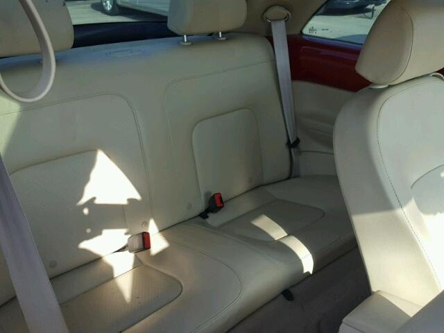 3VWRR31C36M408776 - 2006 VOLKSWAGEN NEW BEETLE RED photo 6