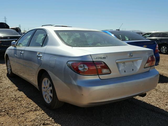 JTHBF30G020023723 - 2002 LEXUS ES 300 SILVER photo 3