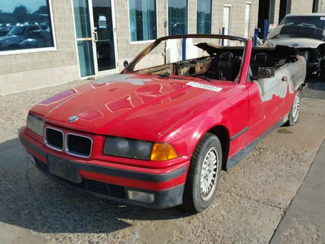 WBABJ632XRJD34307 - 1994 BMW 325 IC AUT RED photo 2