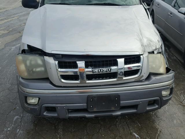 4NUDS13SX42104542 - 2004 ISUZU ASCENDER S SILVER photo 7