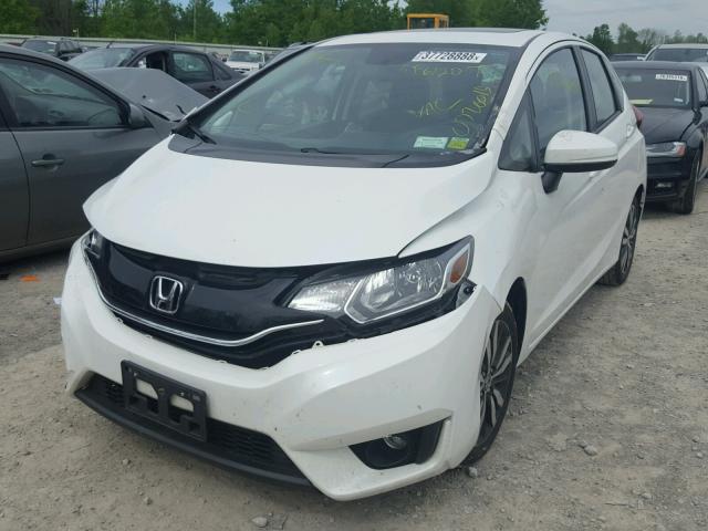 JHMGK5H77GX041264 - 2016 HONDA FIT EX WHITE photo 2