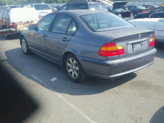 WBAET37413NJ30803 - 2003 BMW 325 I GRAY photo 3