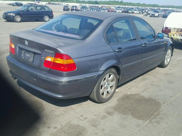 WBAET37413NJ30803 - 2003 BMW 325 I GRAY photo 4