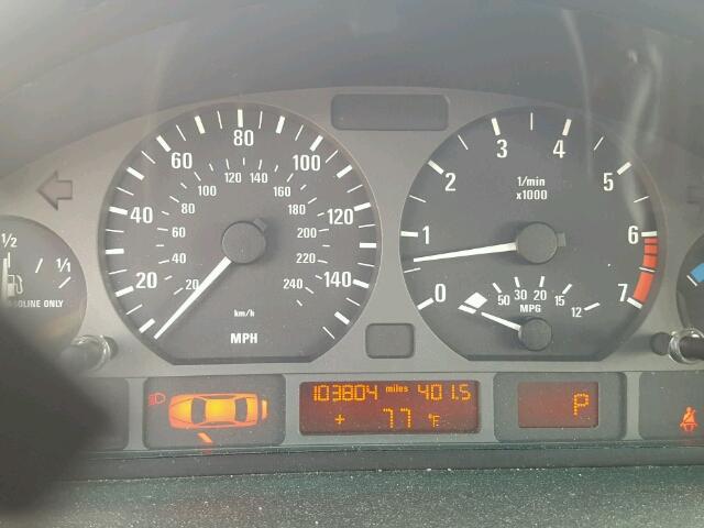 WBAET37413NJ30803 - 2003 BMW 325 I GRAY photo 8