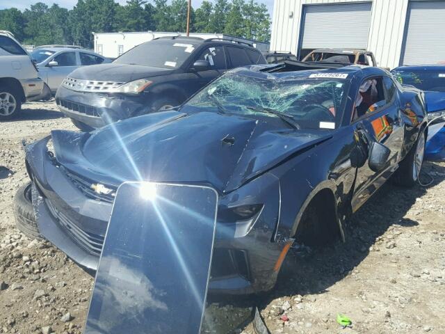 1G1FD1RS5G0190292 - 2016 CHEVROLET CAMARO LT BLACK photo 2