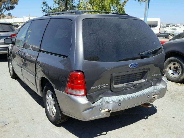 2FMDA58285BA22055 - 2005 FORD FREESTAR L GRAY photo 3