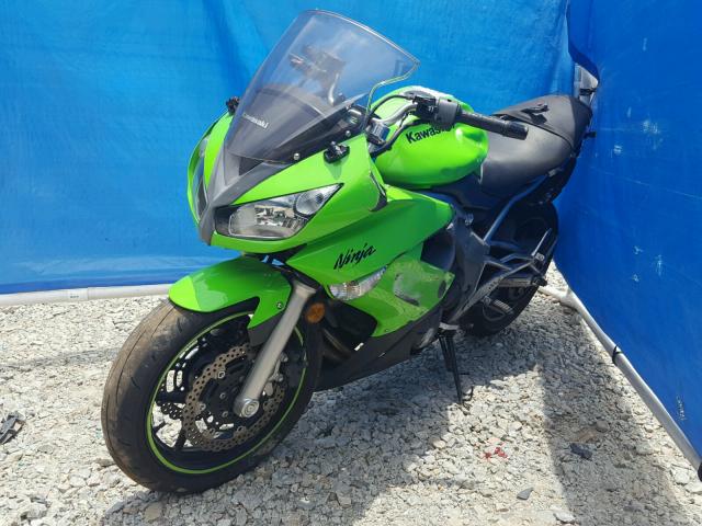 JKAEXEC1X9DA31939 - 2009 KAWASAKI EX650 C 绿色 照片 2