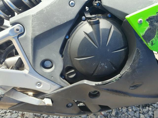 JKAEXEC1X9DA31939 - 2009 KAWASAKI EX650 C 绿色 照片 7