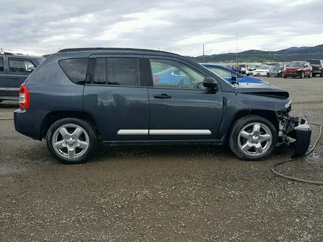 1J8FF57WX7D158213 - 2007 JEEP COMPASS LI BLUE photo 9