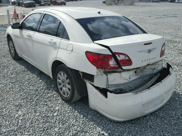 1C3LC46K97N590530 - 2007 CHRYSLER SEBRING WHITE photo 3