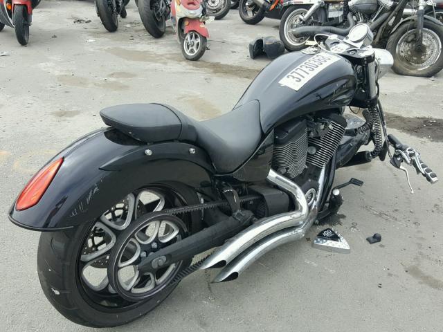 5VPAB26L783001055 - 2008 VICTORY MOTORCYCLES VEGAS 8-BA BLACK photo 4