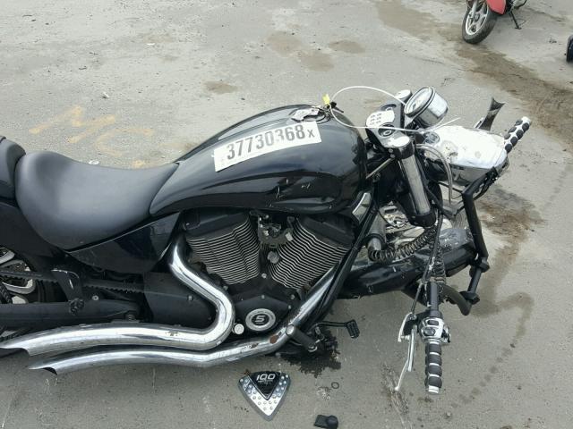 5VPAB26L783001055 - 2008 VICTORY MOTORCYCLES VEGAS 8-BA BLACK photo 5