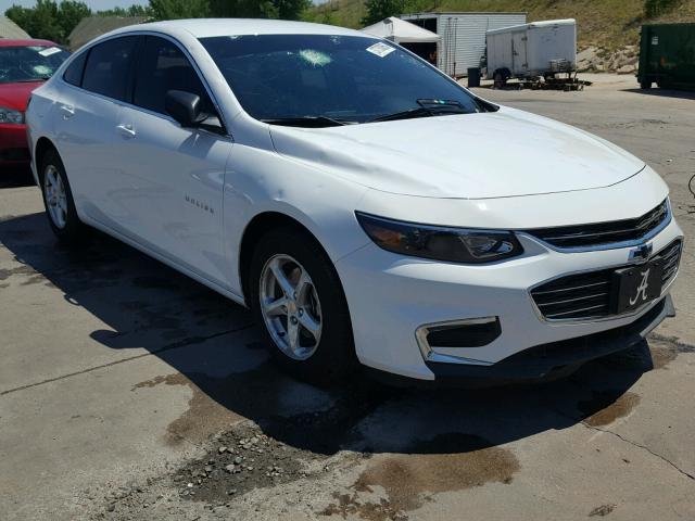 1G1ZB5ST8JF165291 - 2018 CHEVROLET MALIBU LS Ağ foto 1