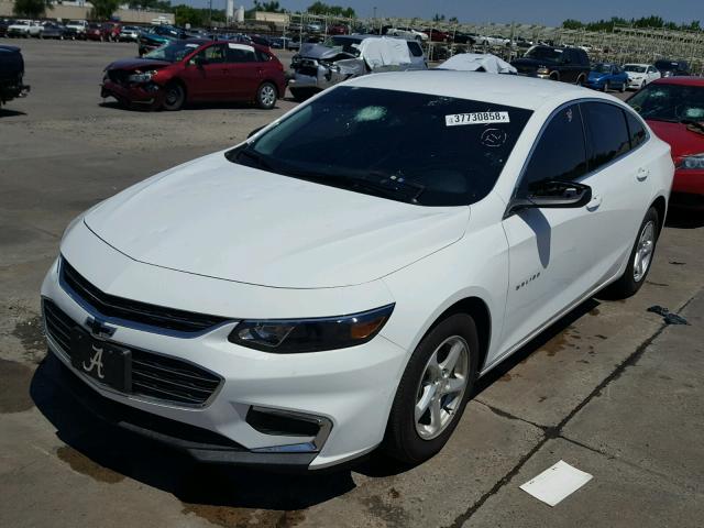 1G1ZB5ST8JF165291 - 2018 CHEVROLET MALIBU LS Ağ foto 2