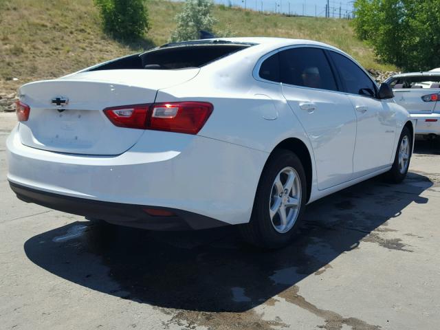 1G1ZB5ST8JF165291 - 2018 CHEVROLET MALIBU LS Ağ foto 4