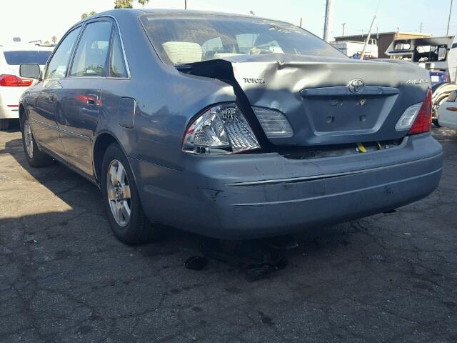 4T1BF28B61U138592 - 2001 TOYOTA AVALON XL GRAY photo 3