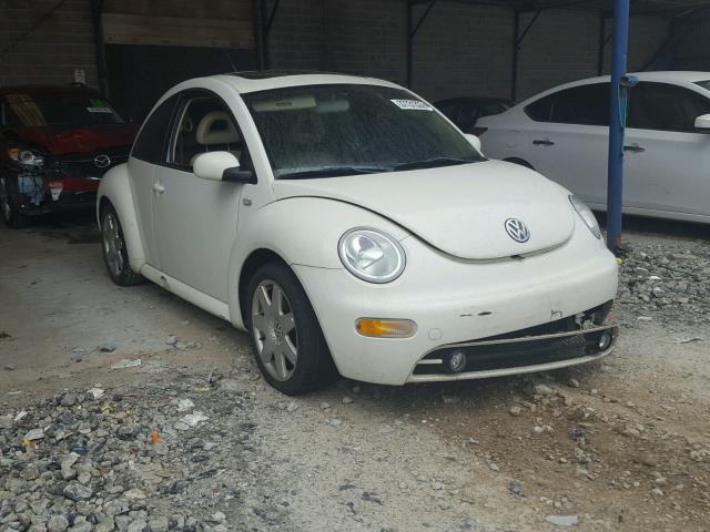 3VWDD21C62M409157 - 2002 VOLKSWAGEN NEW BEETLE 白色 照片 1