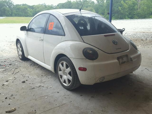 3VWDD21C62M409157 - 2002 VOLKSWAGEN NEW BEETLE 白色 照片 3