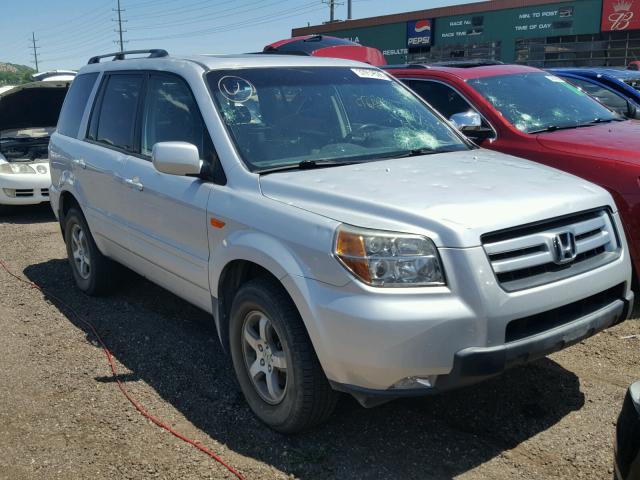 5FNYF18388B030513 - 2008 HONDA PILOT SE SILVER photo 1