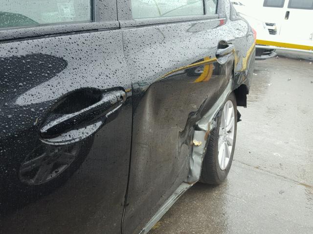 19XFB2F92CE093296 - 2012 HONDA CIVIC EXL შავი ფოტო 9