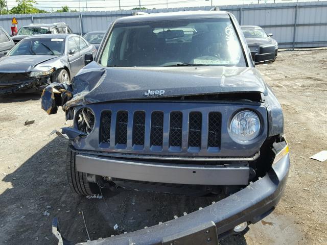 1C4NJRCBXED928760 - 2014 JEEP PATRIOT LI CHARCOAL photo 9