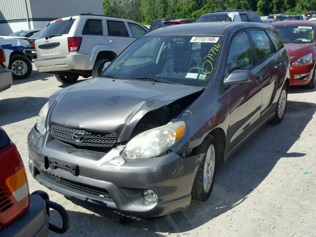 2T1KR32E87C630518 - 2007 TOYOTA MATRIX XR Szary zdjęcie 2