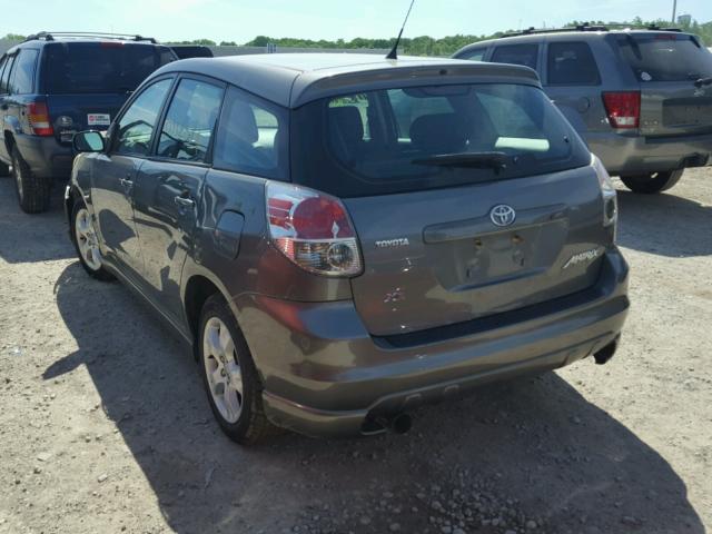 2T1KR32E87C630518 - 2007 TOYOTA MATRIX XR Szary zdjęcie 3