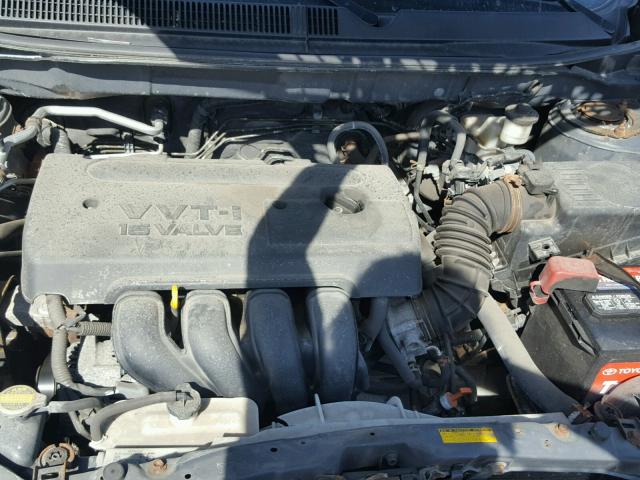 2T1KR32E87C630518 - 2007 TOYOTA MATRIX XR GRAY photo 7