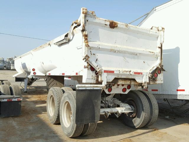 1E9ES3924W1229001 - 1998 DUMP TRAILER WHITE photo 3