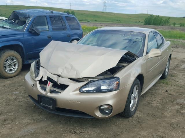 2G2WP522851138161 - 2005 PONTIAC GRAND PRIX GRAY photo 2
