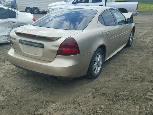 2G2WP522851138161 - 2005 PONTIAC GRAND PRIX GRAY photo 4