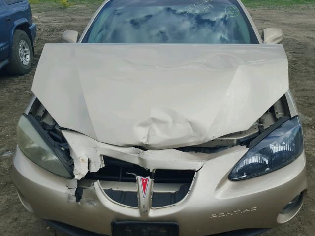 2G2WP522851138161 - 2005 PONTIAC GRAND PRIX GRAY photo 7