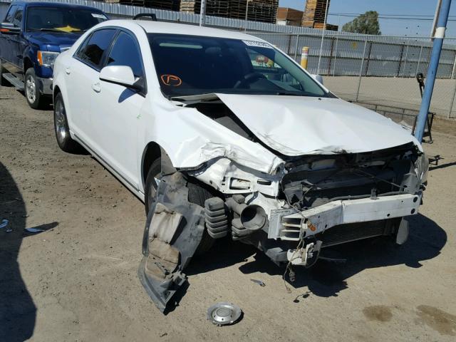 1G1ZC5EB3AF167949 - 2010 CHEVROLET MALIBU 1LT WHITE photo 1