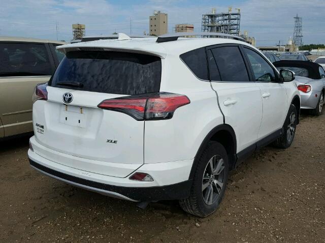 2T3WFREV3GW265664 - 2016 TOYOTA RAV4 WHITE photo 4