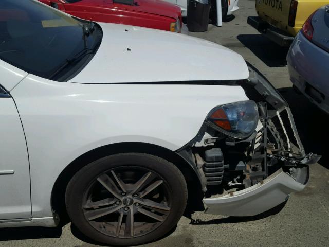 1G1ZC5EB1AF311269 - 2010 CHEVROLET MALIBU 1LT 白色 照片 9