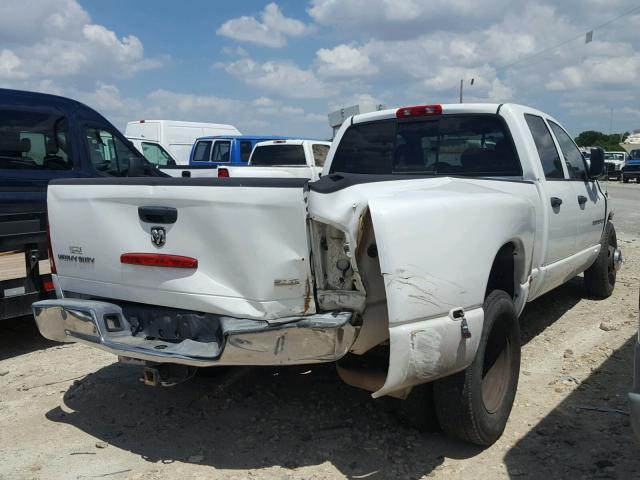 3D7MR48C95G790713 - 2005 DODGE RAM 3500 S WHITE photo 4