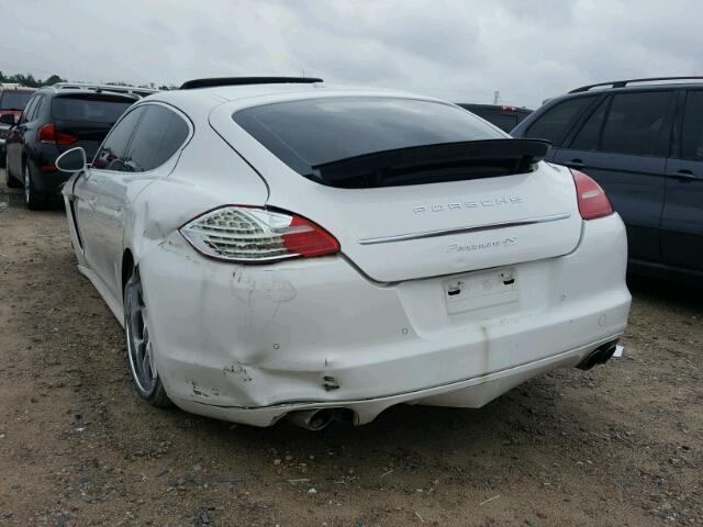 WP0AB2A7XAL063239 - 2010 PORSCHE PANAMERA S WHITE photo 3