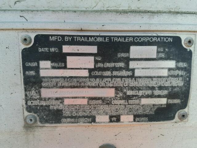 1PT01JAH7W6009615 - 1998 TRAIL KING ENCLOSED WHITE photo 10