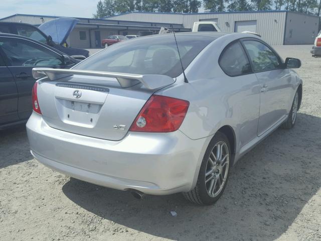 JTKDE177870211509 - 2007 TOYOTA SCION TC 银色 照片 4