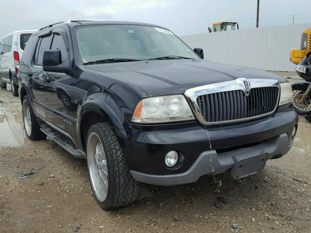 5LMEU68H24ZJ53075 - 2004 LINCOLN AVIATOR 黑色 照片 1
