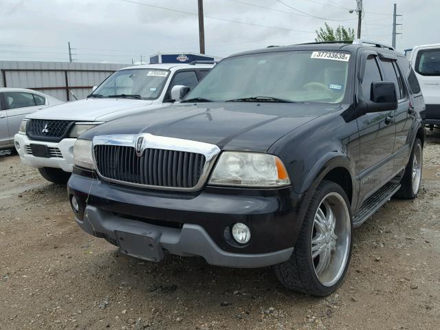 5LMEU68H24ZJ53075 - 2004 LINCOLN AVIATOR BLACK photo 2