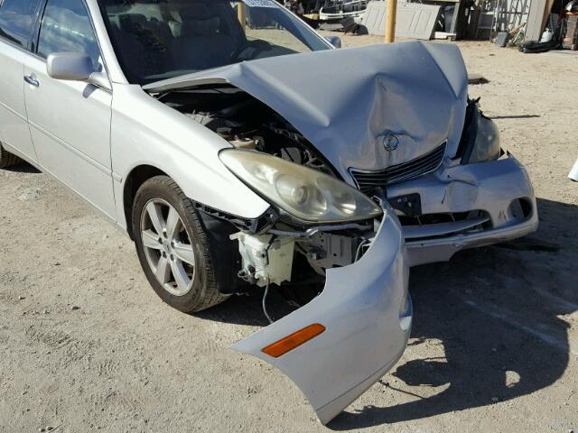 JTHBA30GX55090707 - 2005 LEXUS ES 330 SILVER photo 9