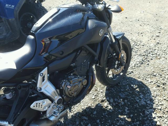 JYARM06E8GA005929 - 2016 YAMAHA FZ07 BLACK photo 9