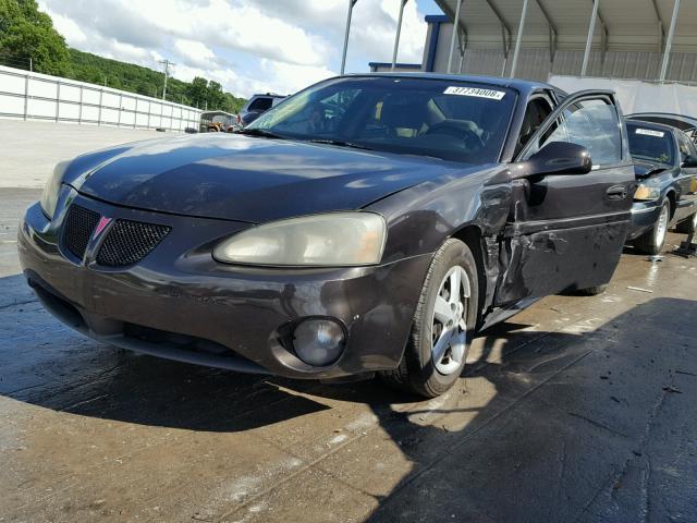 2G2WP552581115579 - 2008 PONTIAC GRAND PRIX BLACK photo 2
