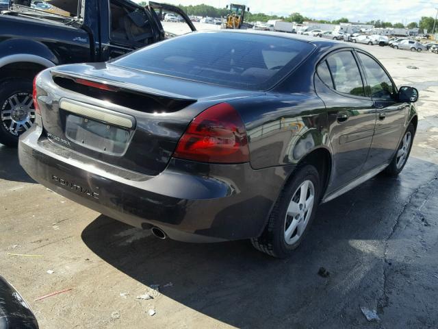 2G2WP552581115579 - 2008 PONTIAC GRAND PRIX BLACK photo 4