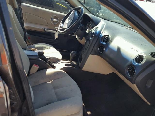 2G2WP552581115579 - 2008 PONTIAC GRAND PRIX BLACK photo 5