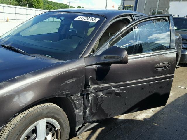 2G2WP552581115579 - 2008 PONTIAC GRAND PRIX BLACK photo 9